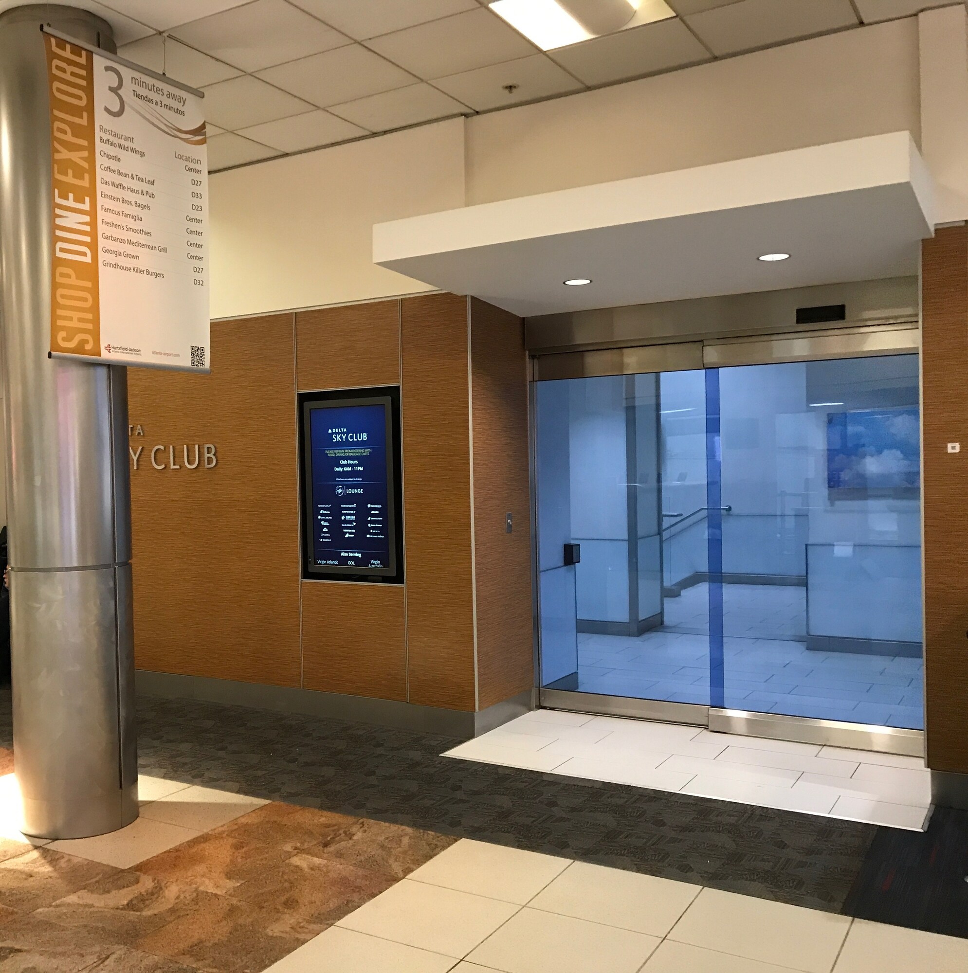 #5 of 5 images of Delta Air Lines Delta Sky Club (Gate D12)