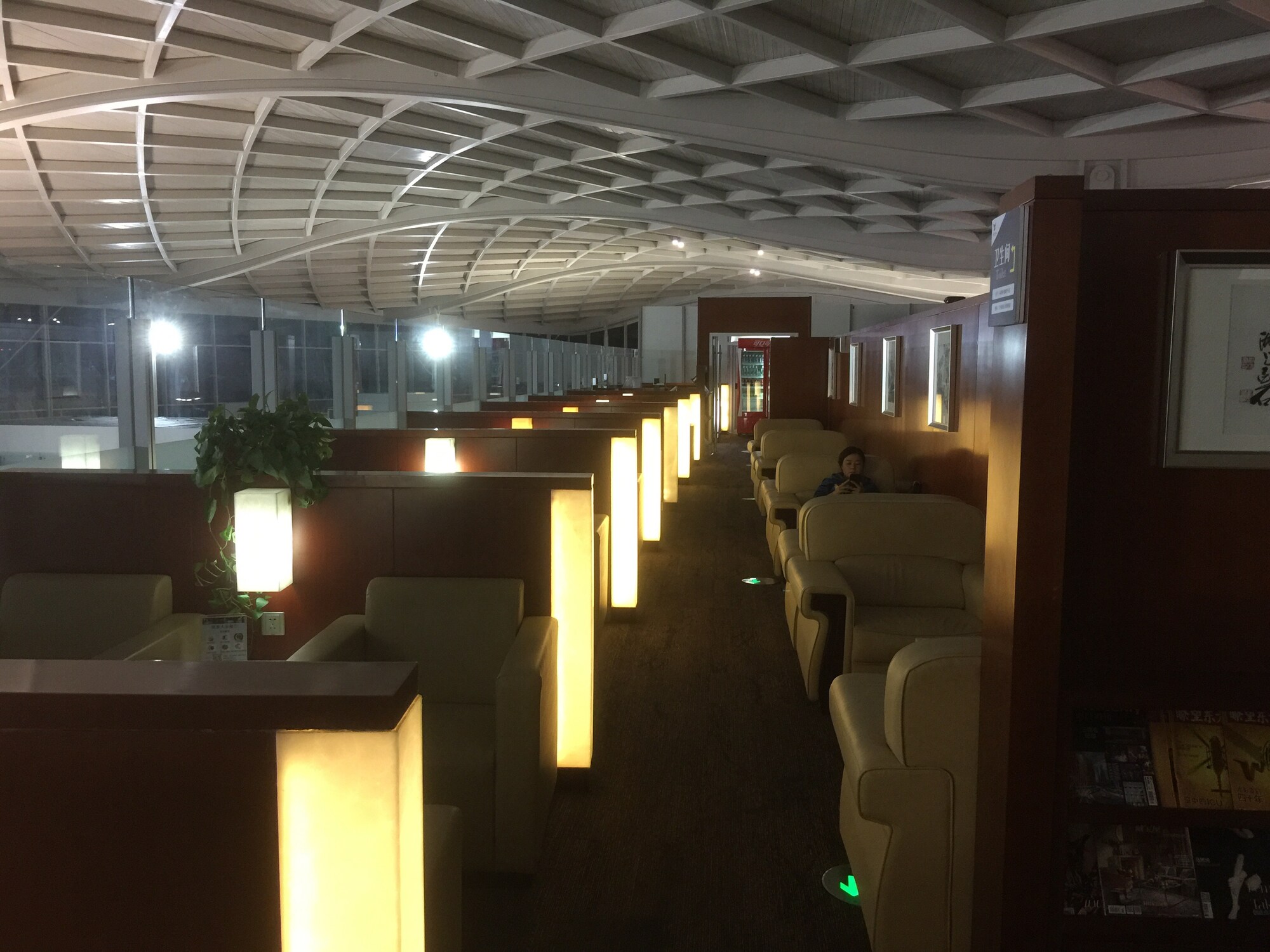 #4 of 4 images of Domestic First Class Lounge
