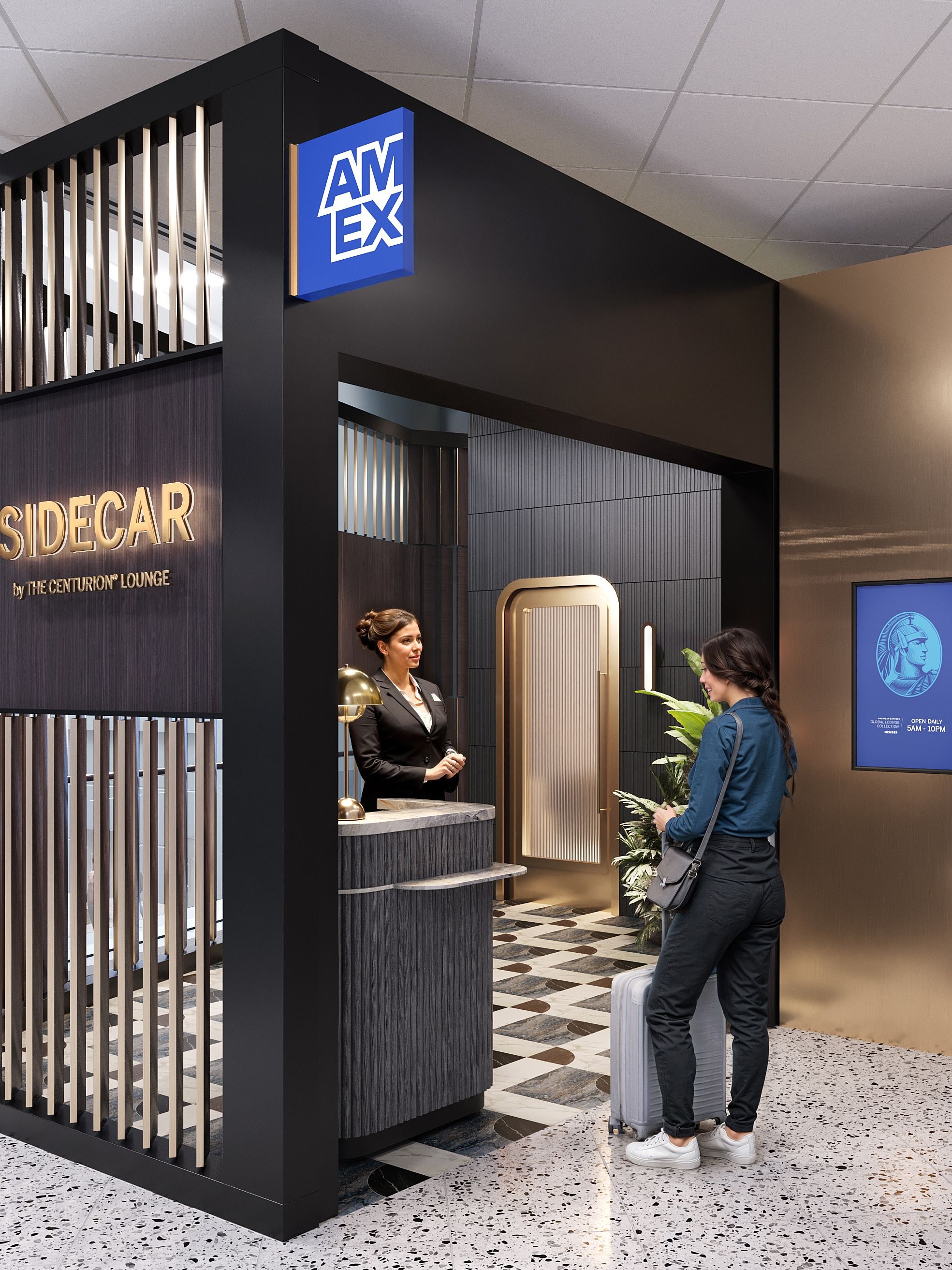 Las Vegas - Sidecar by The Centurion® Lounge